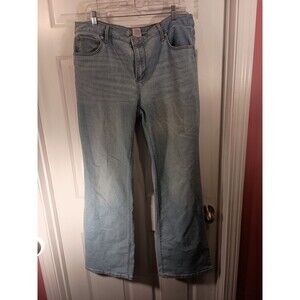 NO BO Jeans Size 17 Blue Wide Leg